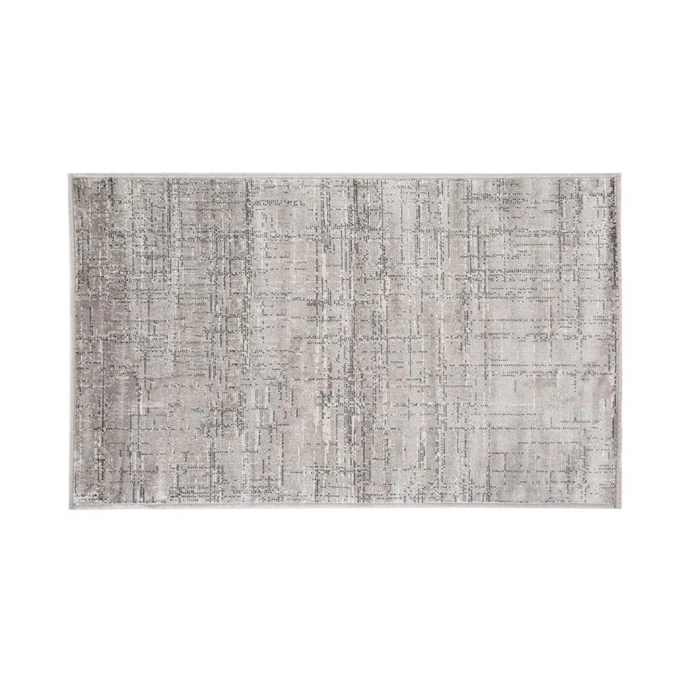 Tapete para Quarto e Sala 60Cm X 1,00M Belga - Bege Riscado