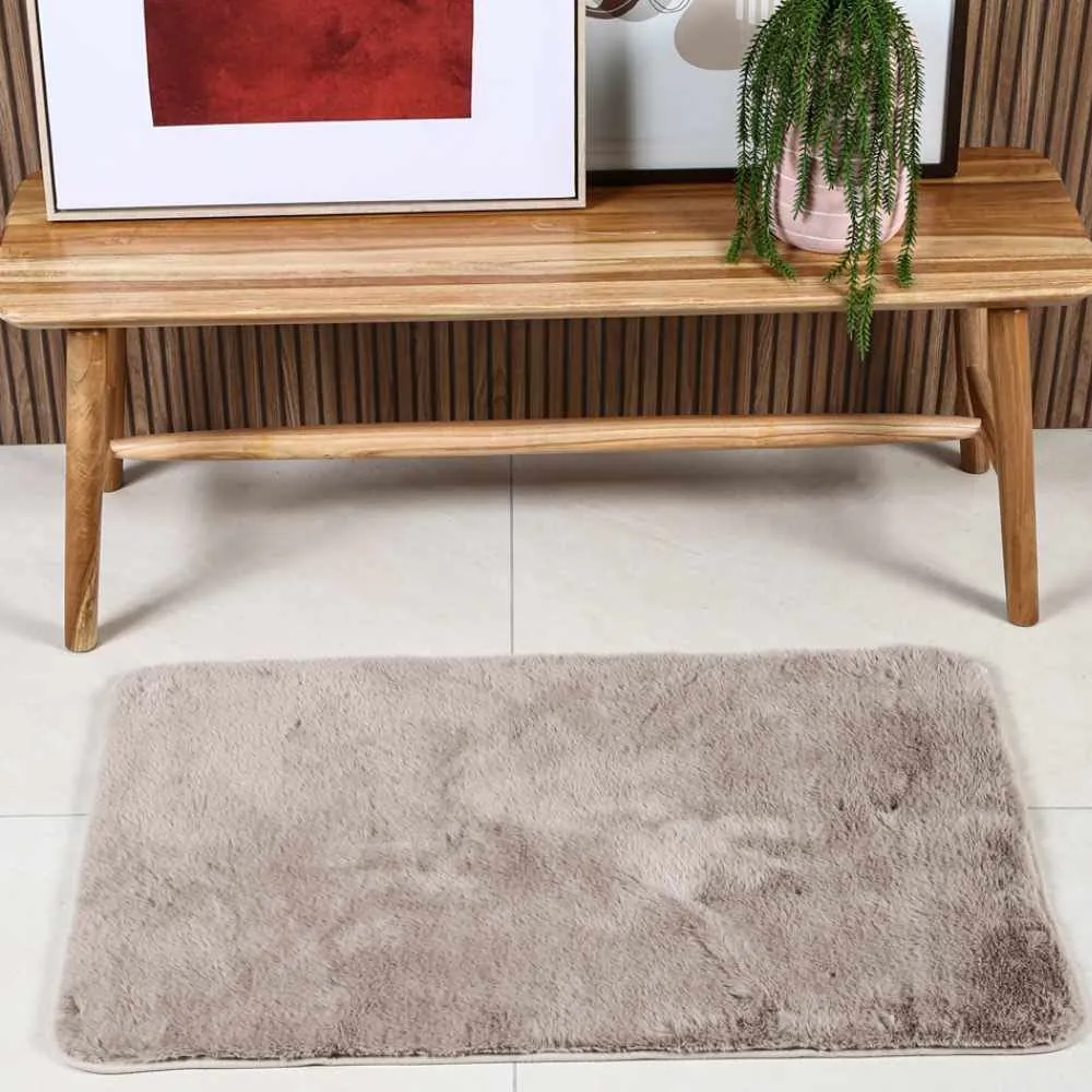 Tapete para Quarto e Sala Bellini 50X80 Cm - Bege