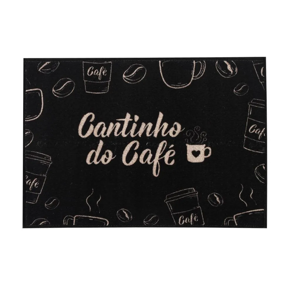 Tapete para Cozinha Gourmet 50X70 Cm - Cantinho do Café