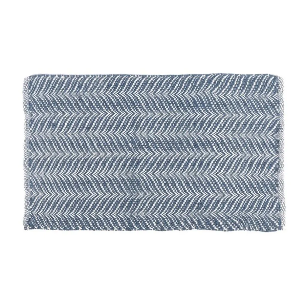 Tapete Creta 50X80cm - Azul/Off White
