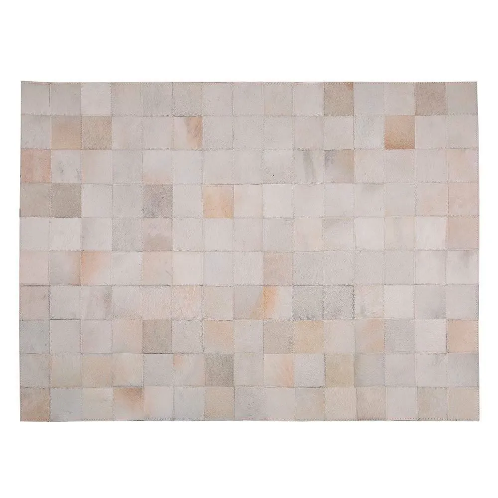 Tapete de Couro Texas 1,50X2,00 M - Off White