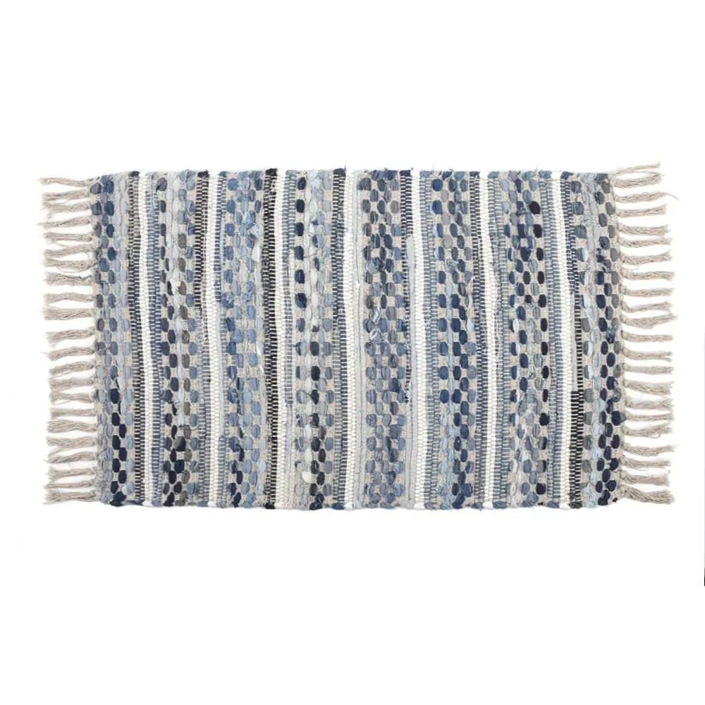 Tapete para Cozinha Denim 50X80cm - Azul Jeans
