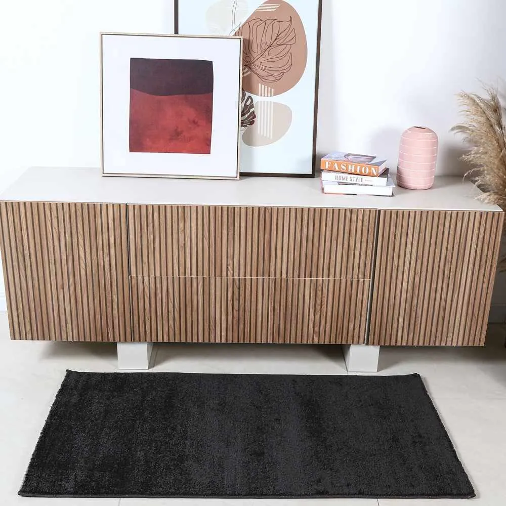 Tapete para Quarto e Sala 80Cmx1,50M Denver - Antracite