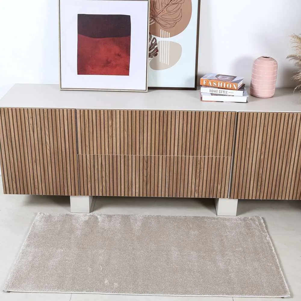Tapete para Quarto e Sala 80Cmx1,50M Denver - Bege