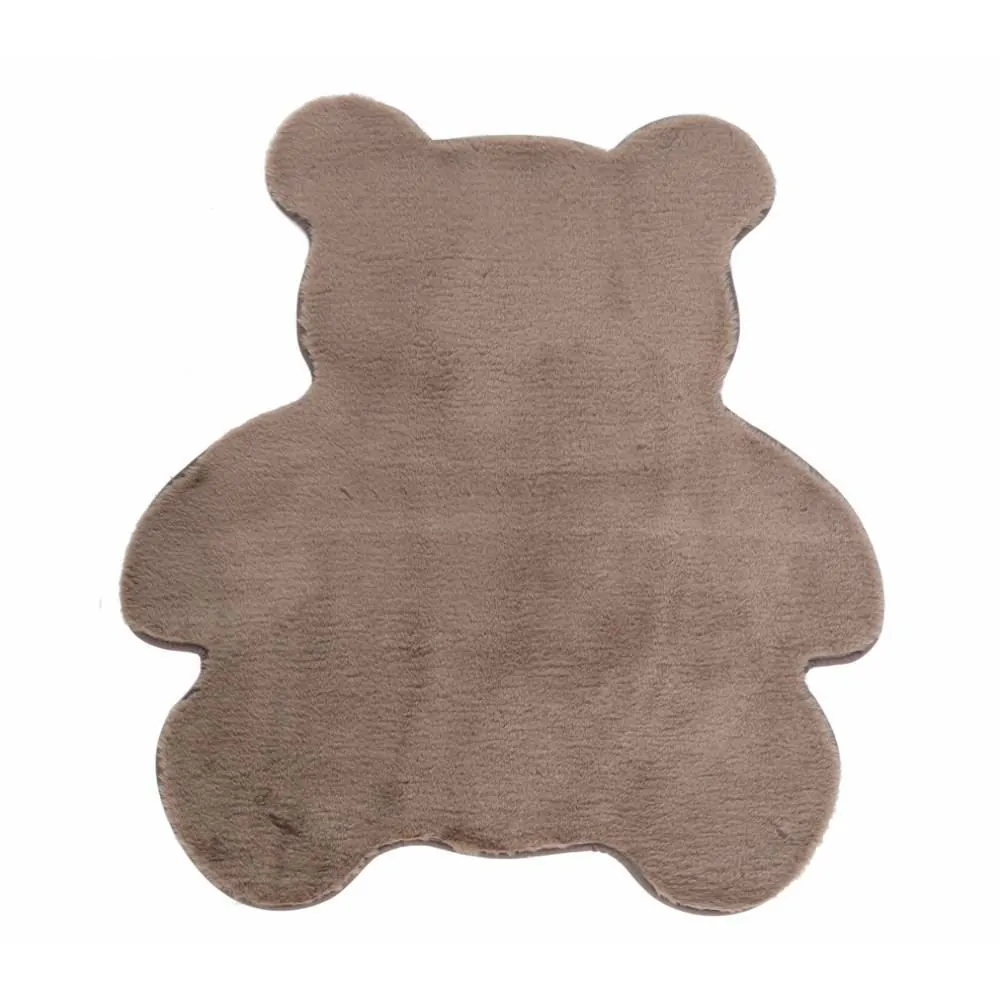 Tapete Infantil Teddy 78X97 Cm - Urso Bege
