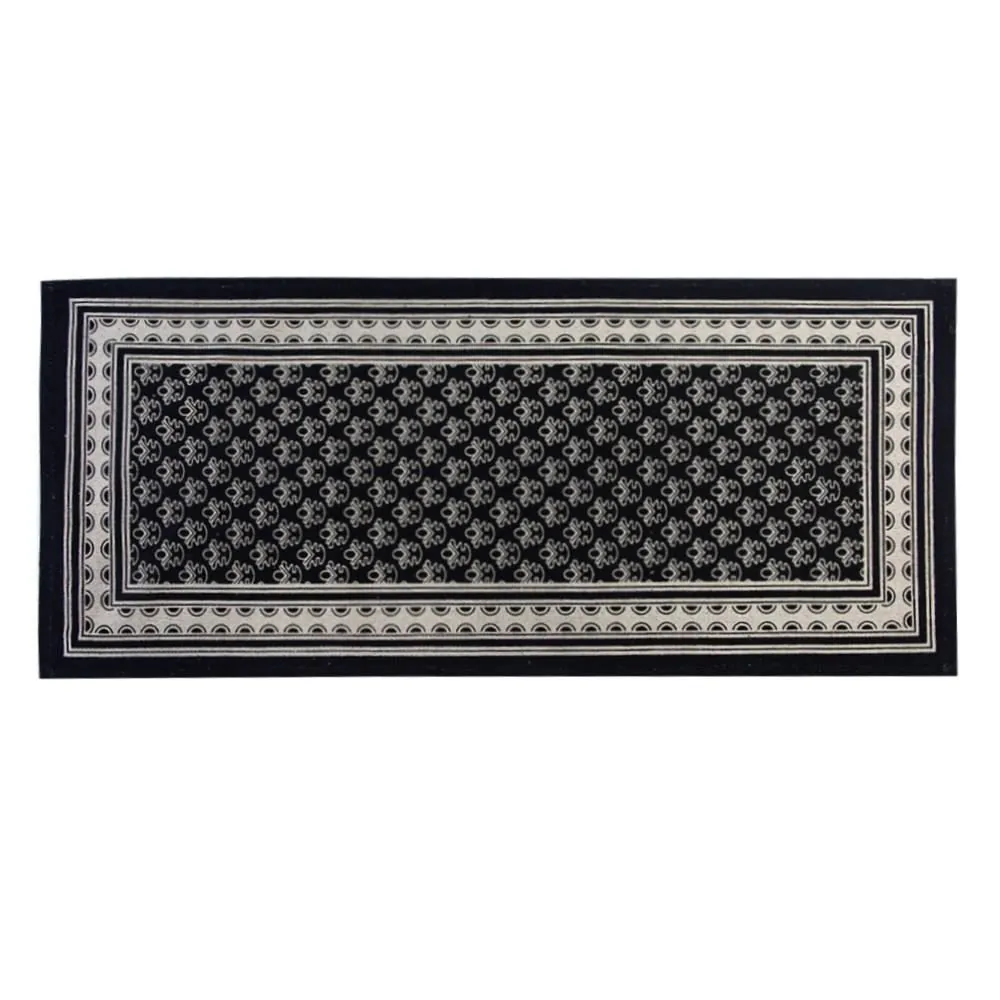 Tapete para Cozinha Ladrilho 50Cmx1,20 m - Moldura Preto