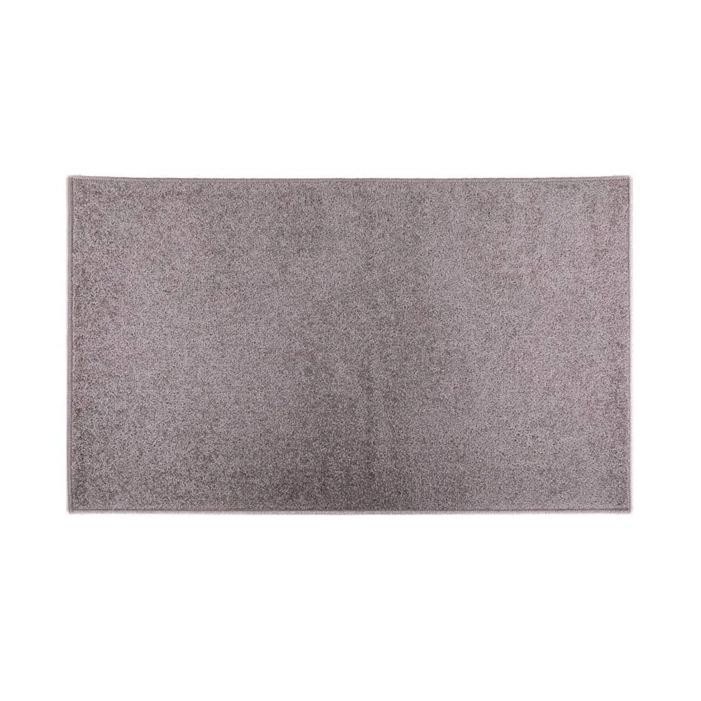 Tapete para Quarto e Sala Lotus 57X100 Cm - Cinza Sólido