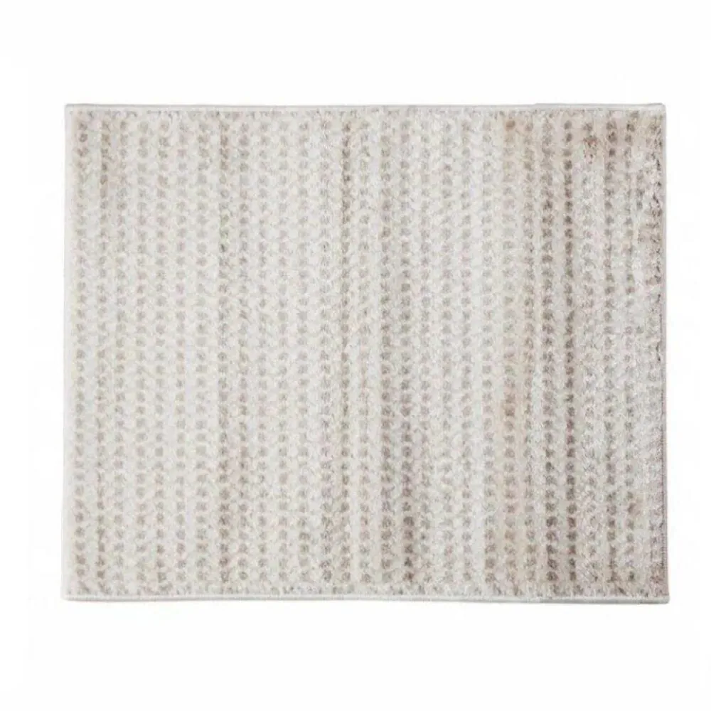 Tapete para Quarto e Sala 2,00 X 2,50M Lucca - Off Bege