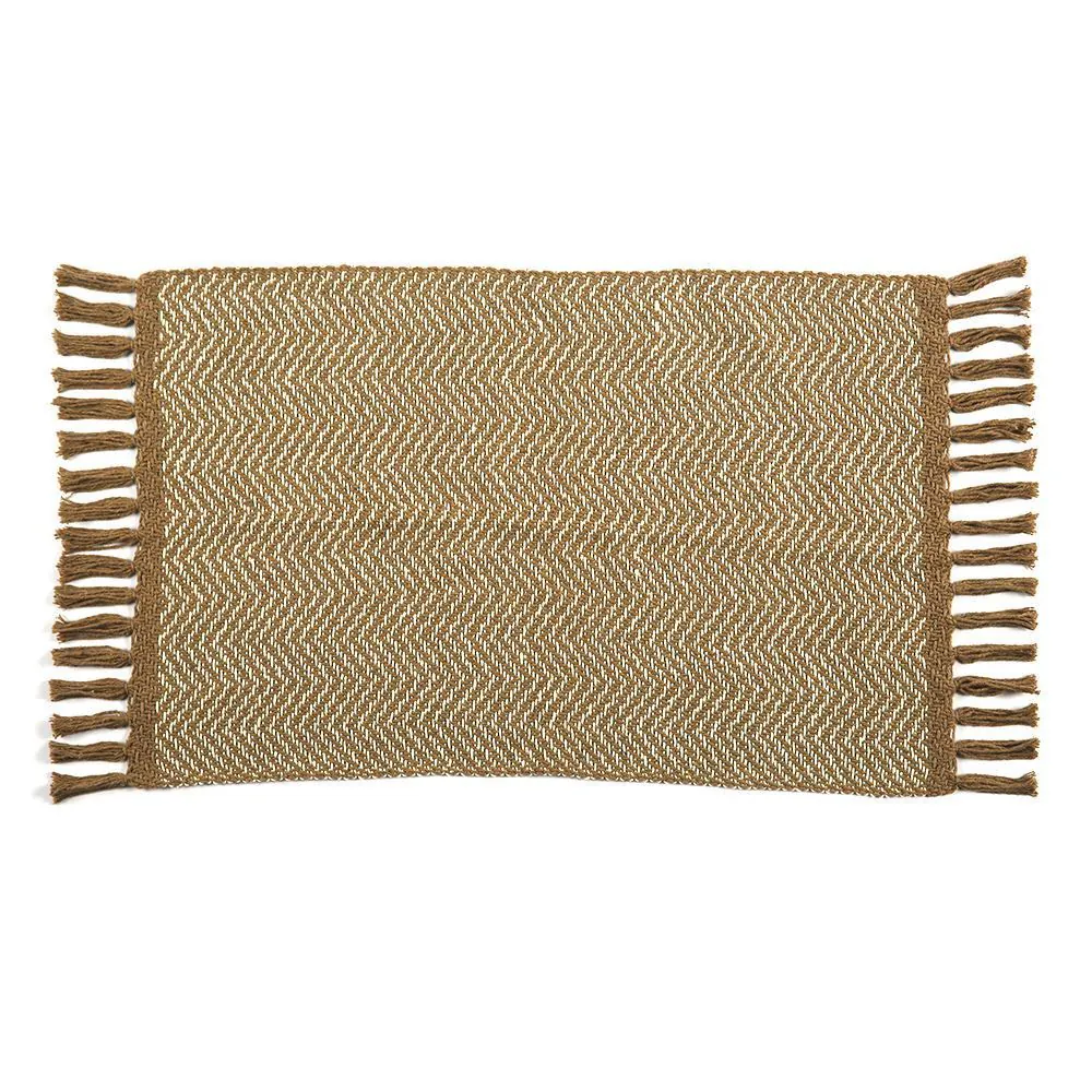 Tapete Naturale para Quarto Ou Sala 40X60 Cm - Marrom