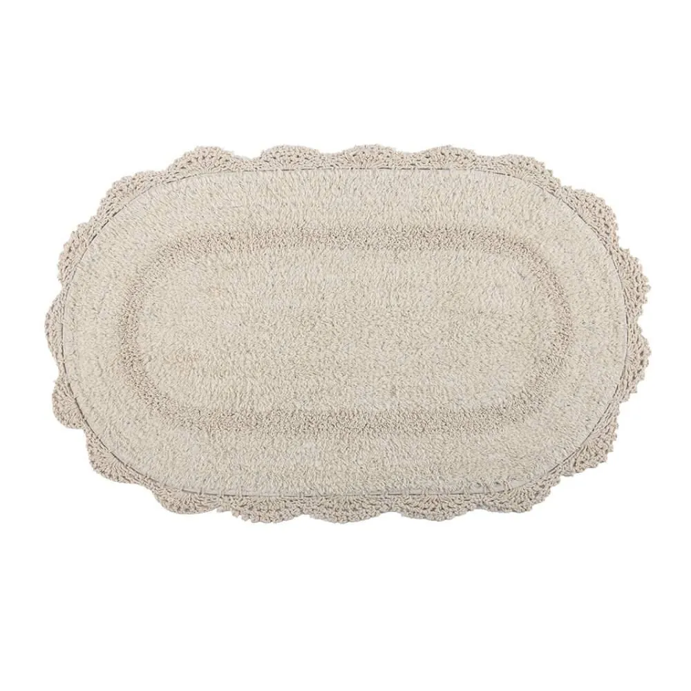 Tapete para Banheiro 50X80 Cm Capri - Marfim