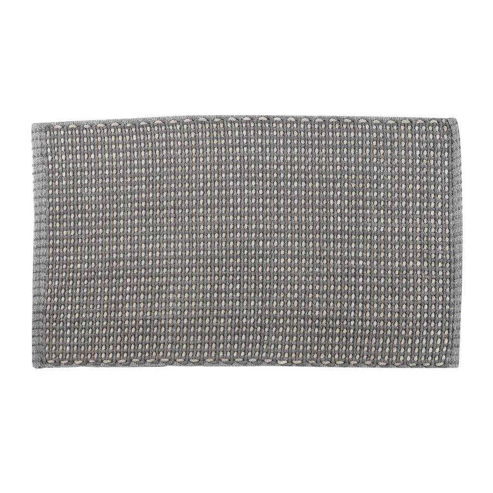 Tapete para Banheiro 50X80 cm Florença - Cinza