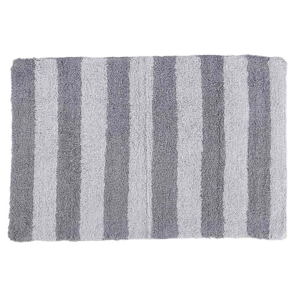 Tapete para Banheiro 50X80 cm Maresias - Cinza