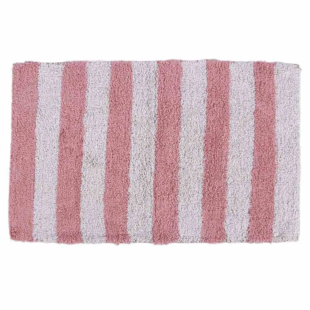 Tapete para Banheiro 50X80 cm Maresias - Rosa