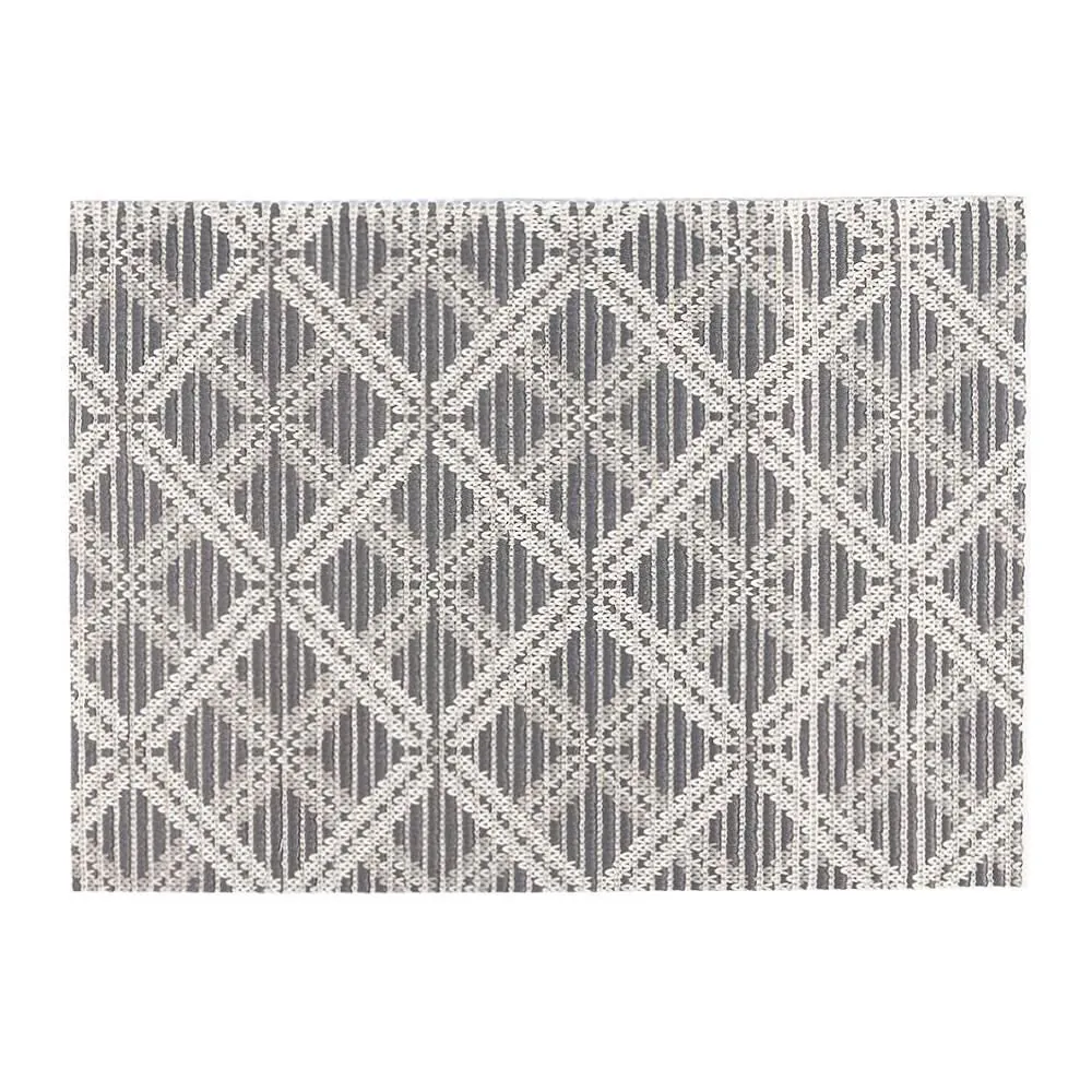 Tapete para Cozinha 45X65 Cm Pratik - Cinza Geo