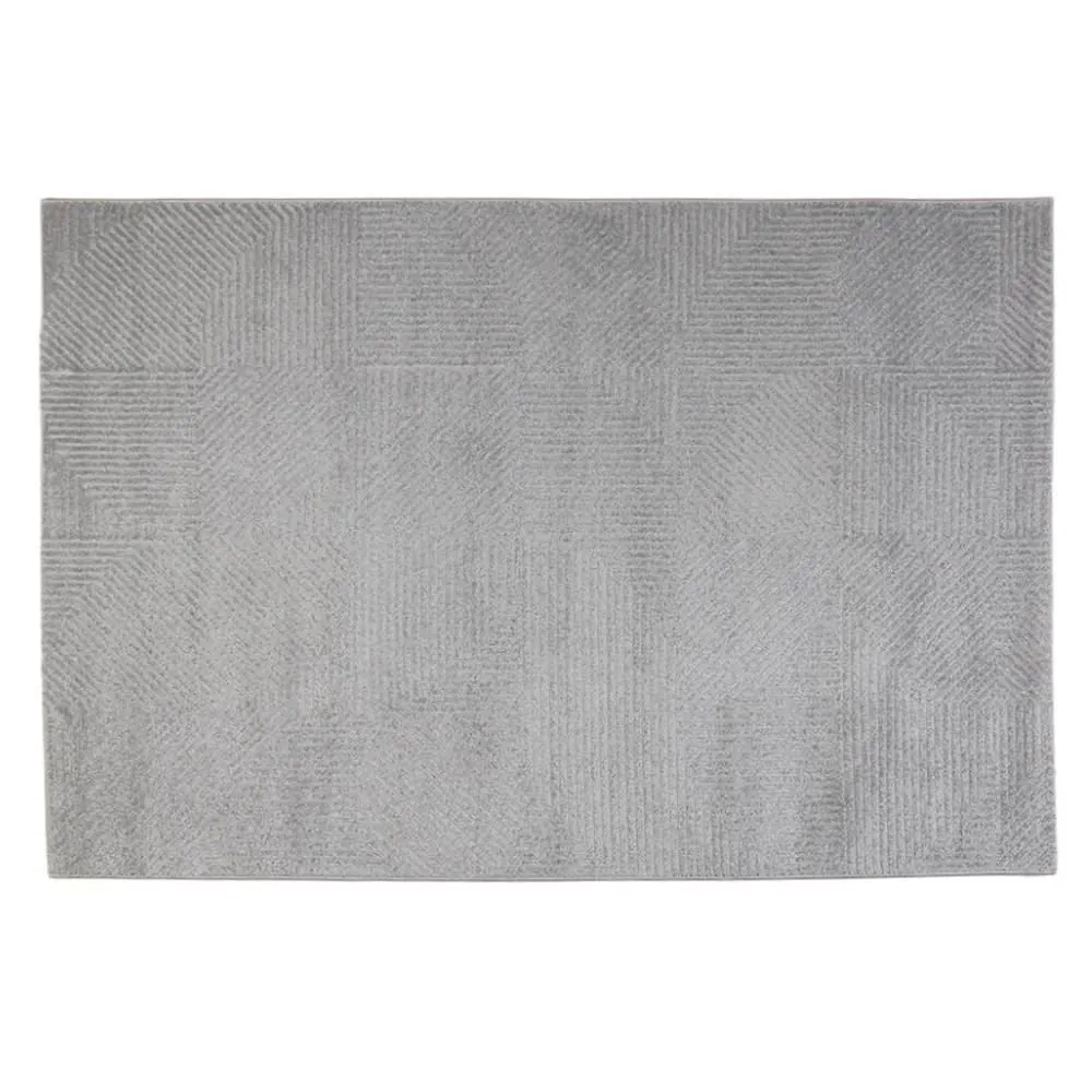 Tapete para Quarto e Sala 1,33 X 2,00 m Lucca - Cinza