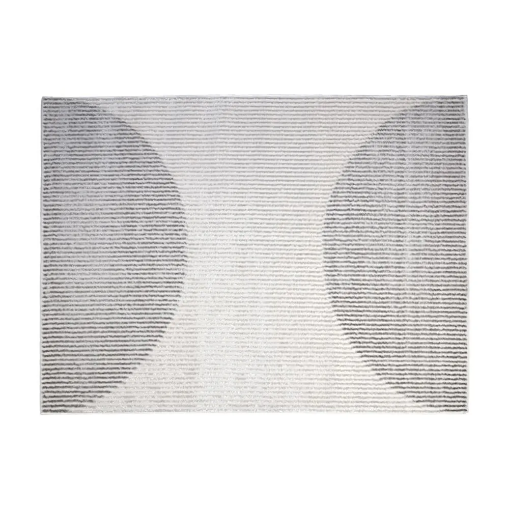Tapete para Quarto e Sala 1,40X2,00 m Dubai - Círculos Taupe