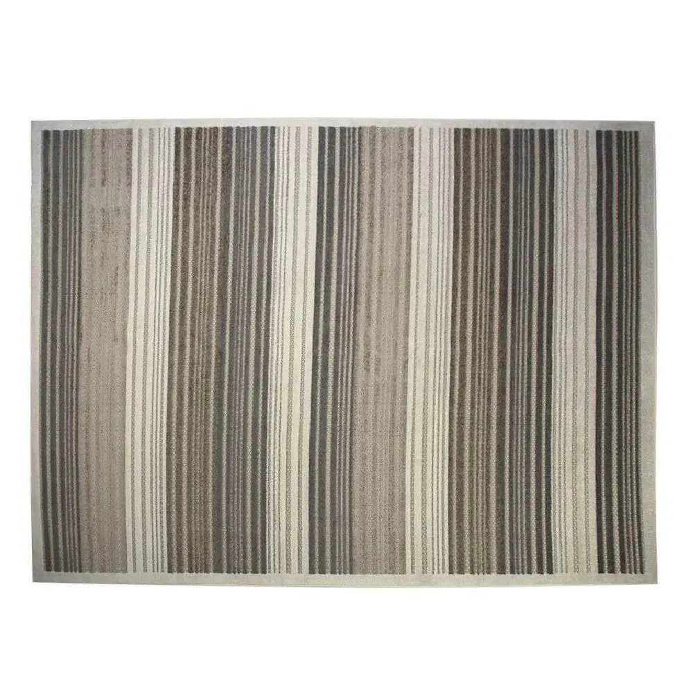 Tapete para Quarto e Sala 2,00X3,00 m Kyoto - Creme e Branco
