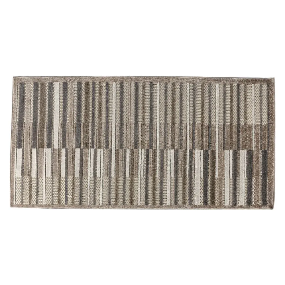 Tapete para Quarto e Sala 80Cmx1,50M Kyoto - Creme e Marrom