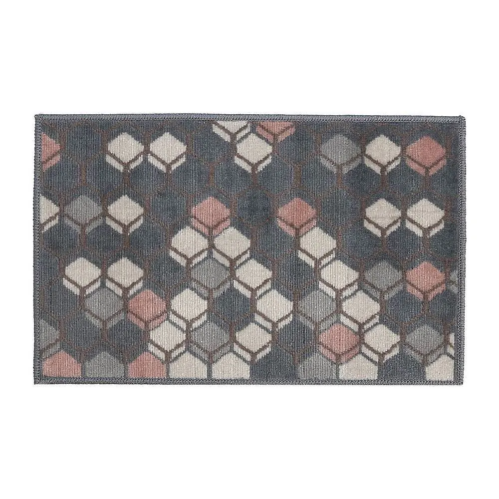 Tapete para Quarto e Sala Renaissance 50X80 cm - Firenze Cinza