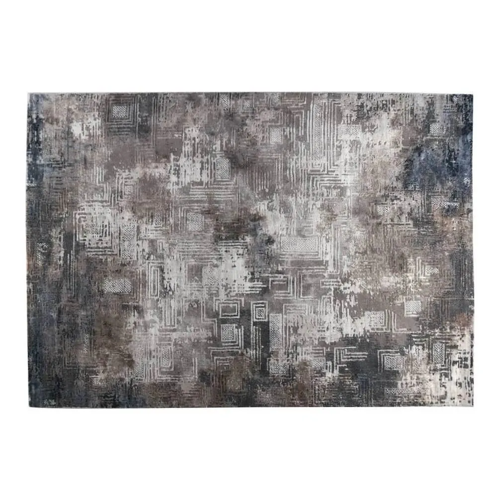 Tapete para Quarto e Sala Toscana 1,34X2,00 m - Cinza Marinho