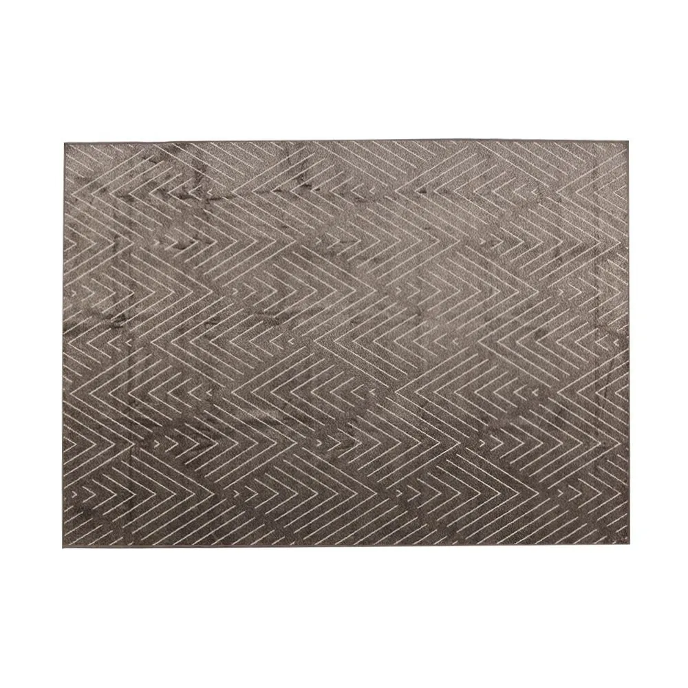 Tapete para Quarto e Sala 1,40X2,00 M Faro - Escamas Taupe