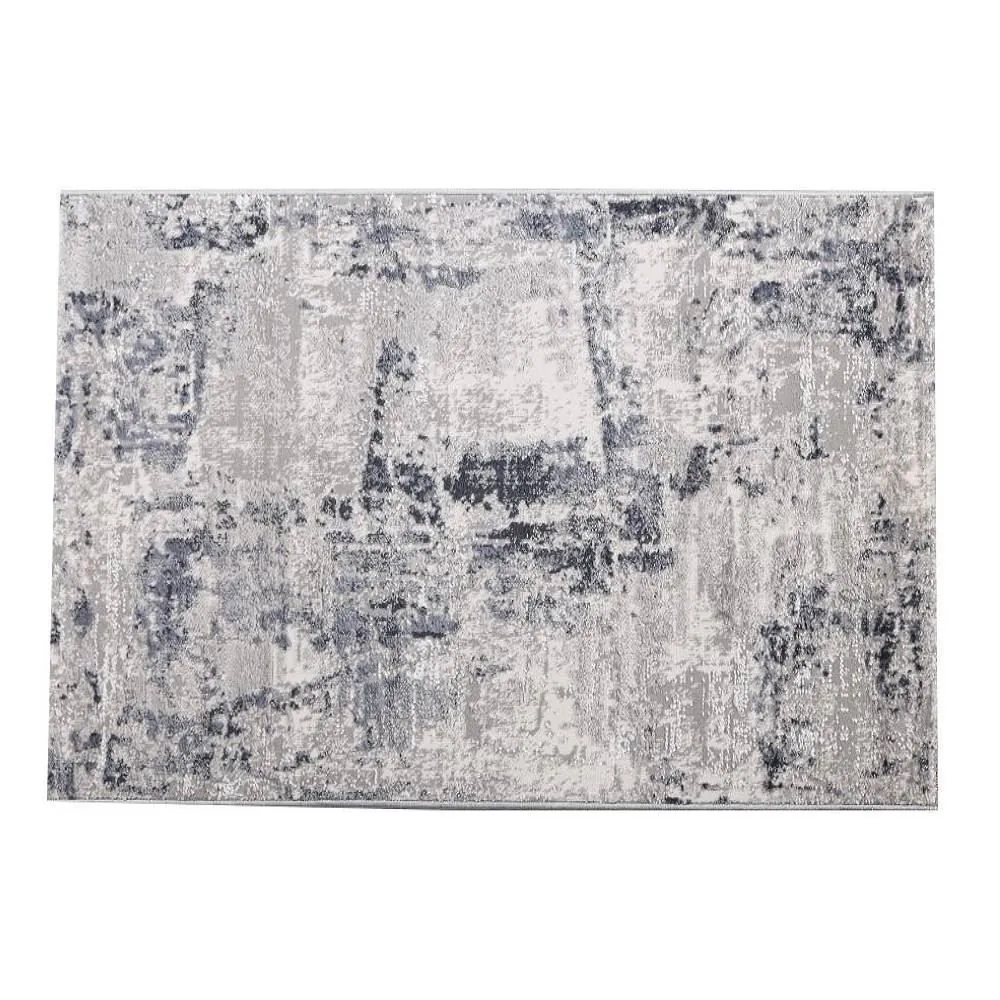 Tapete para Quarto Ou Sala 1,40 X 2,00M Ibiza - Cinza Azul