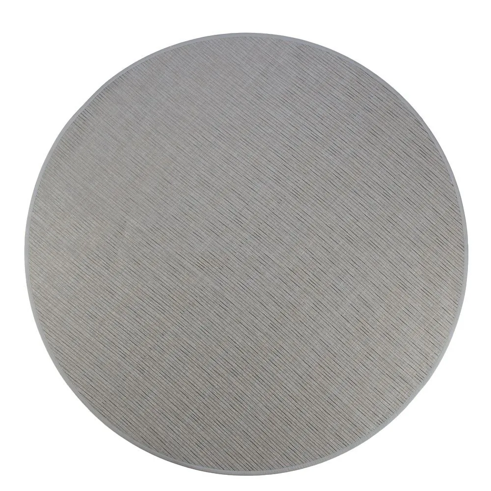 Tapete para Quarto e Sala 2,00X2,00 M Titanium Redondo - Taupe