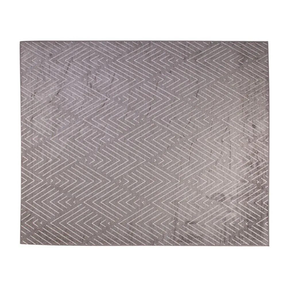Tapete para Quarto e Sala 2,00X2,40 M Faro - Escamas Taupe