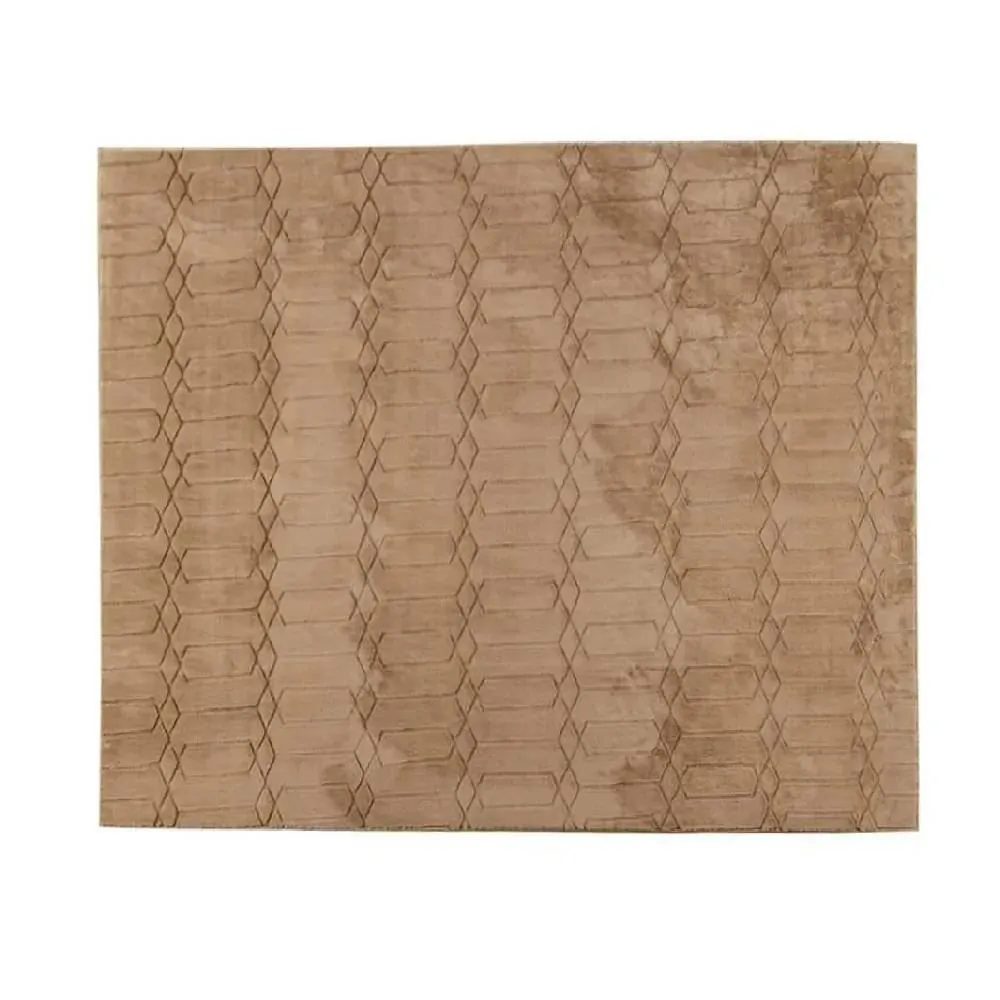 Tapete para Quarto Ou Sala 2,00X2,50M Bellagio - Hexágono Castor