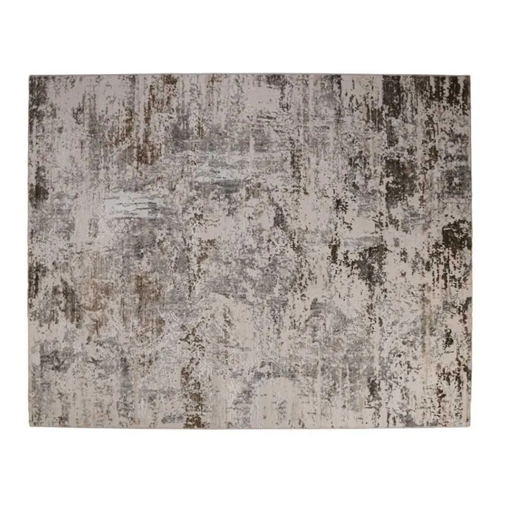 Tapete para Quarto Ou Sala 2,00 X 2,50M Ibiza - Creme Marrom
