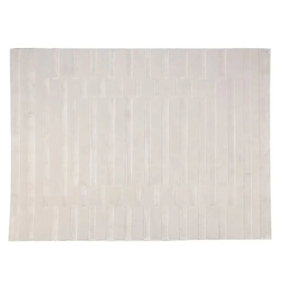 Tapete para Quarto Ou Sala 2,00X3,00 m Provence - Listras Bege