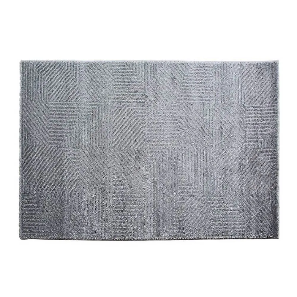 Tapete para Quarto Ou Sala 3,00X4,00 m Lucca - Cinza