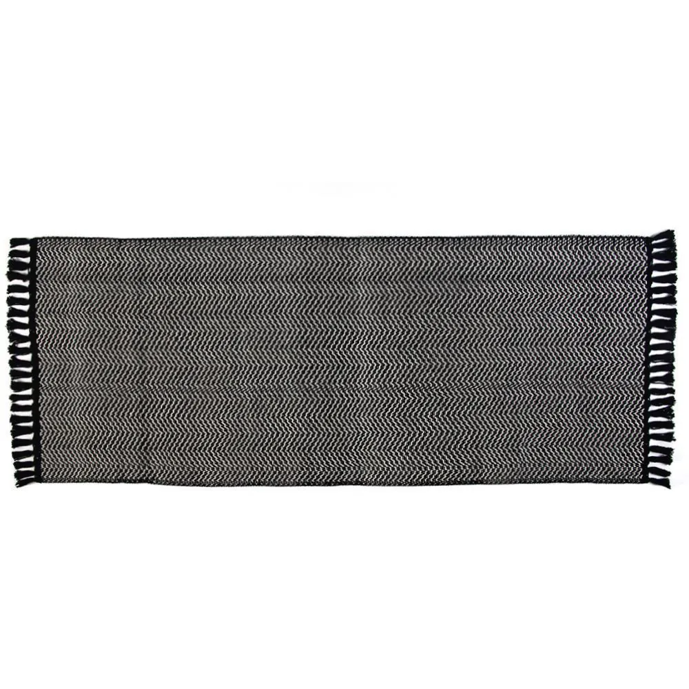 Tapete para Quarto Ou Sala 50X120 cm Naturale - Preto
