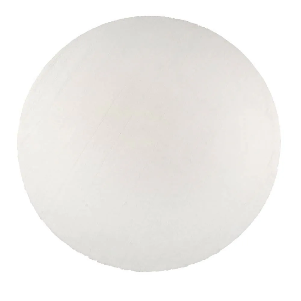 Tapete para Quarto Ou Sala Redondo 2,00X2,00M Epic - Neve