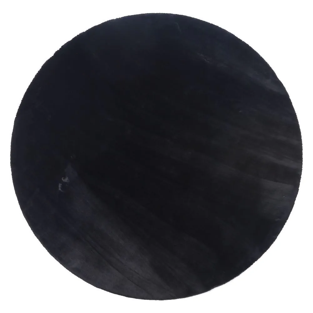 Tapete para Quarto Ou Sala Redondo 2,00X2,00M Epic - Preto