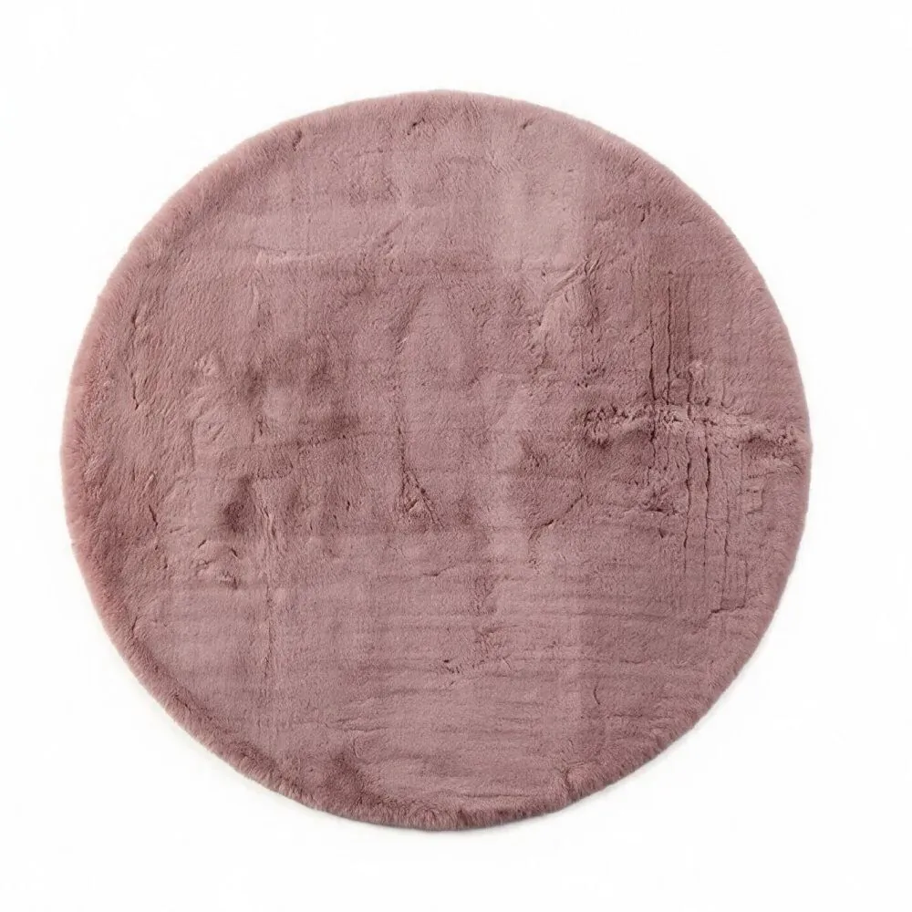 Tapete para Quarto Ou Sala Redondo 2,00X2,00M Epic - Rosa