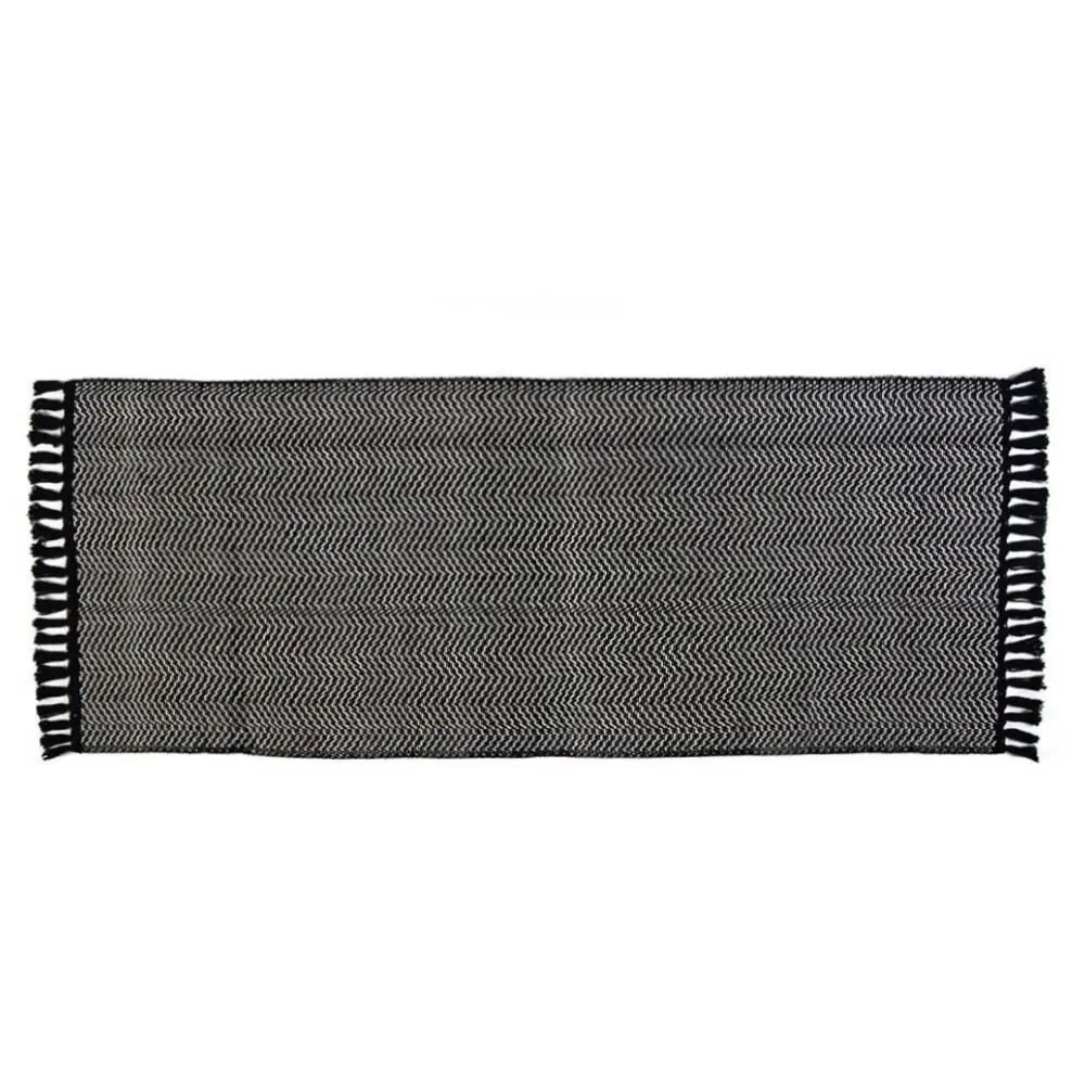 Tapete Passadeira 60Cmx150m Naturale - Preto