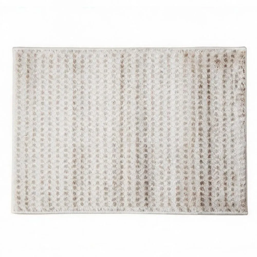 Tapete para Quarto e Sala Lucca 1,40 X 2,00M - Off Bege