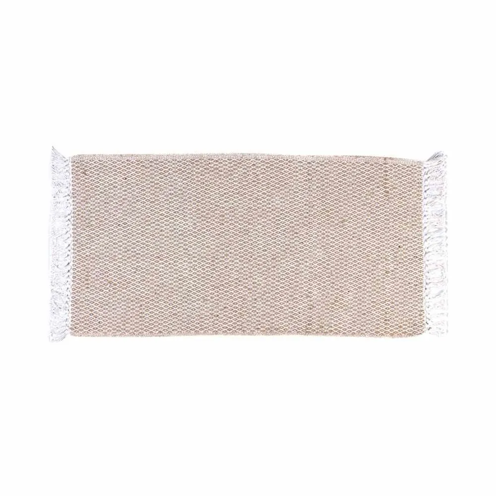 Tapete para Quarto e Sala 50X70 Cm Ravi - Bege