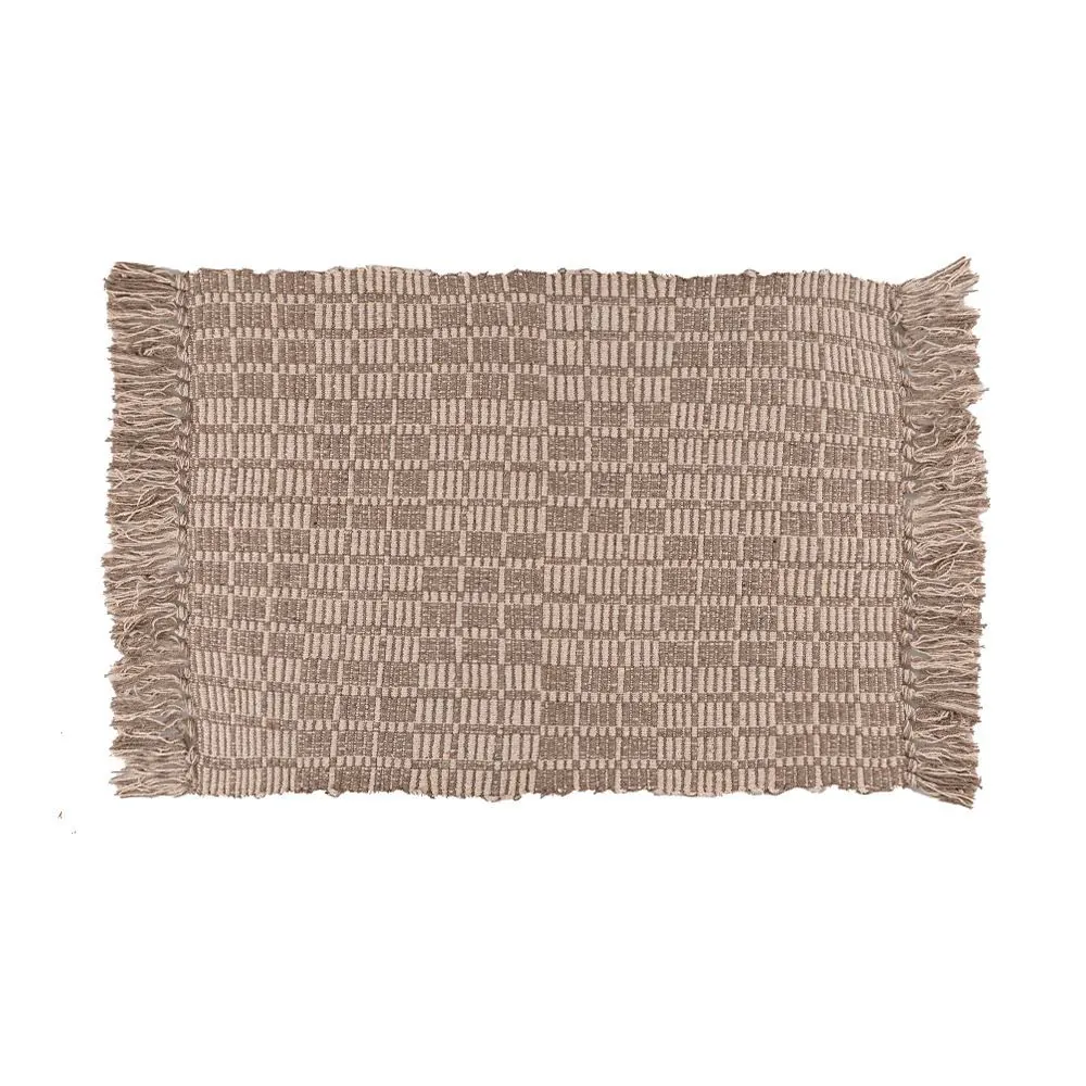 Tapete para Quarto e Sala 50X70 Cm Ravi - Taupe