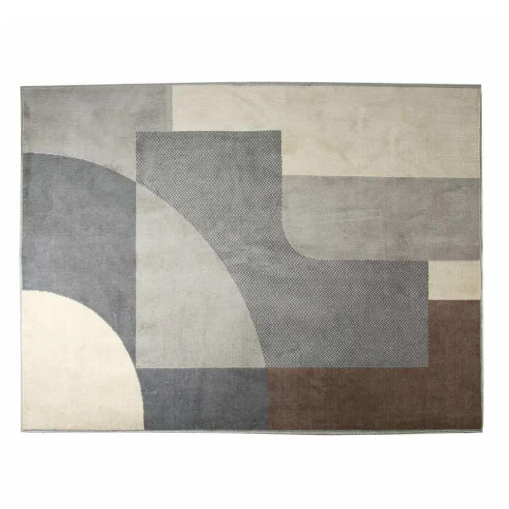 Tapete para Quarto Ou Sala 1,33X1,90M Renaissance - Vital Cinza