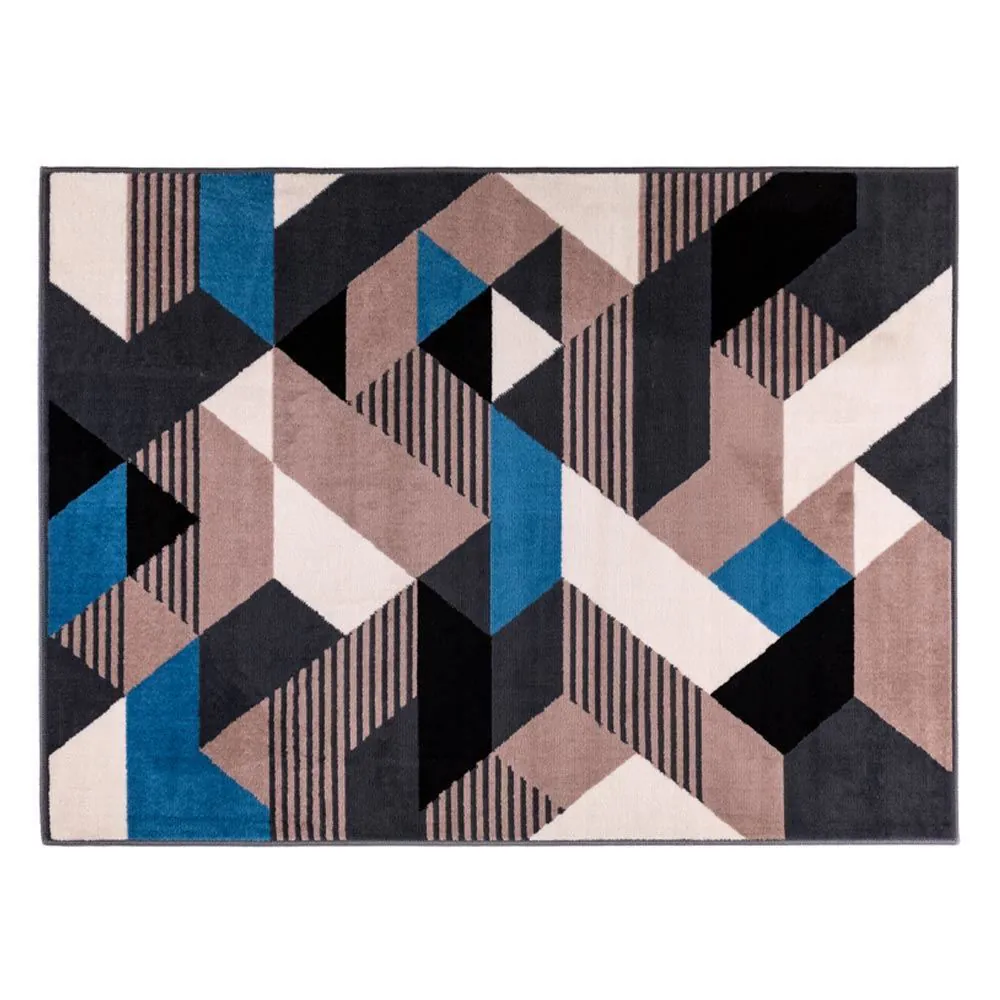 Tapete para Quarto e Sala 2,00X2,50 M Renaissance - Marselha Azul Claro
