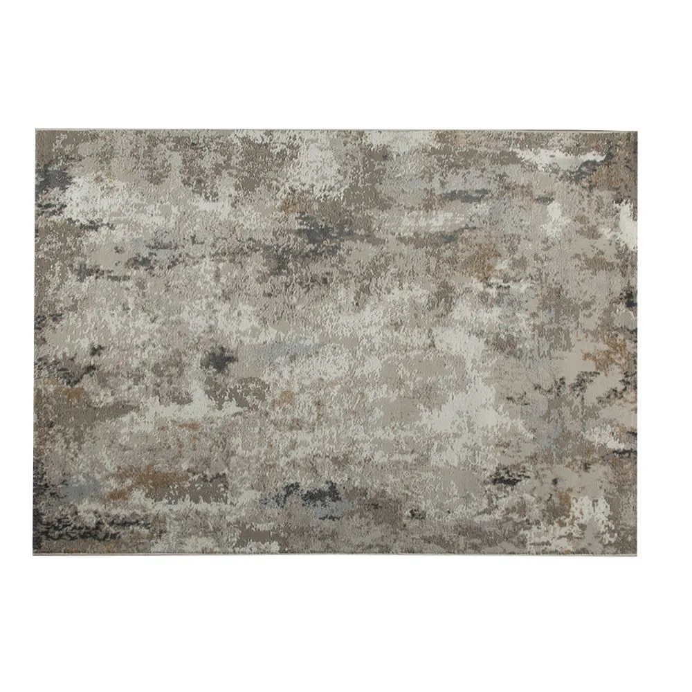 Tapete para Quarto Ou Sala 1,40X2,00 m Shiraz - Bege e Cinza