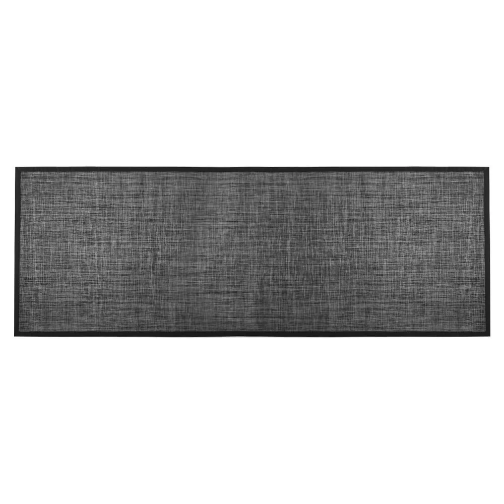 Tapete Passadeira Titanium 67Cmx2,50M - Preto