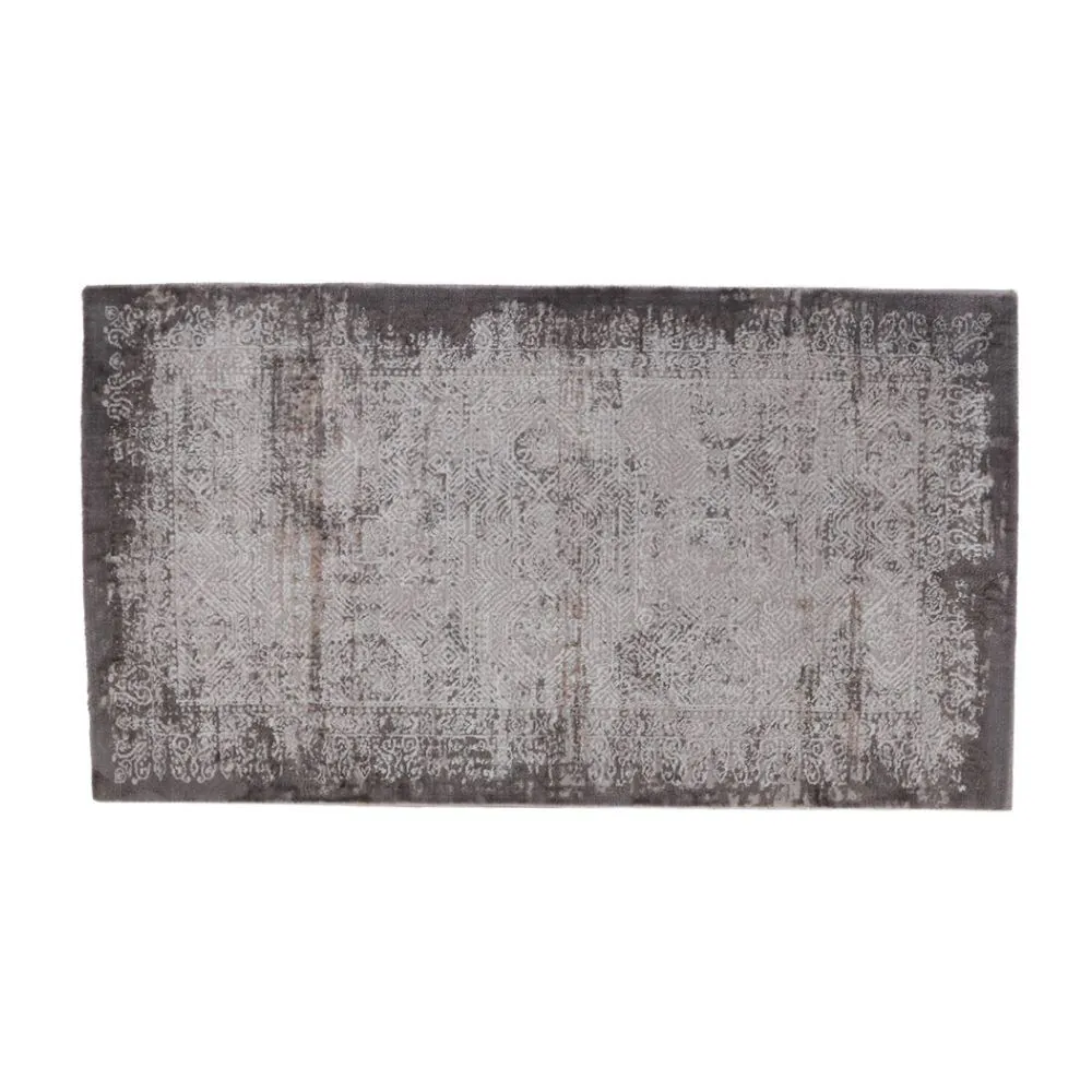 Tapete para Quarto e Sala Toscana 80Cm X 1,50M Toscana - Cinza