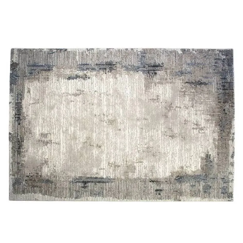 Tapete para Quarto e Sala Toscana 1,40X2,00M - Cinza Azul
