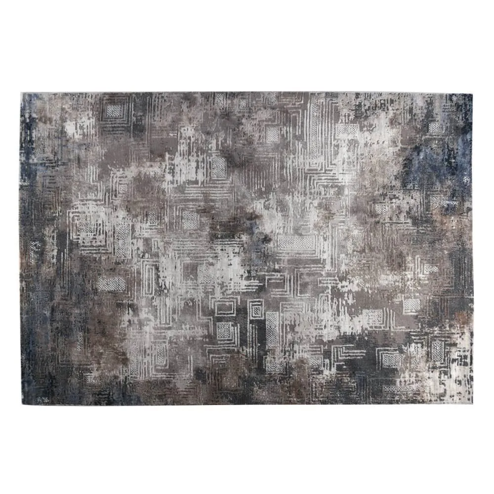 Tapete para Quarto e Sala Toscana 1,40X2,00M - Cinza Marinho