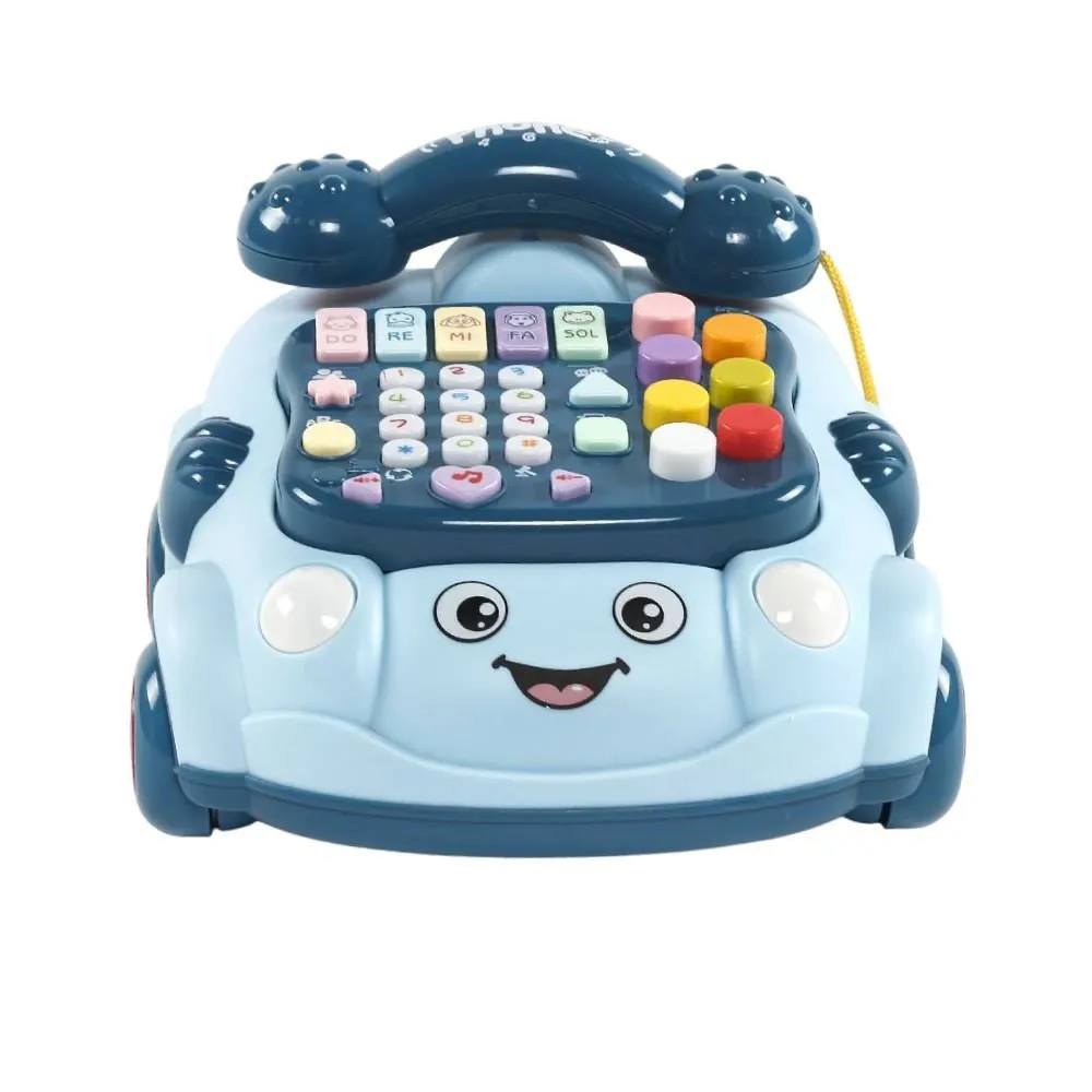 Telefone Interativo Musical Azul Baby - HBR0726