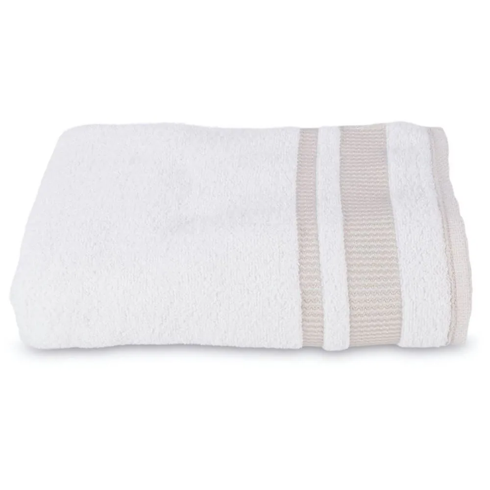 Toalha de Banho 70Cm X 1,40M Valência - Branco