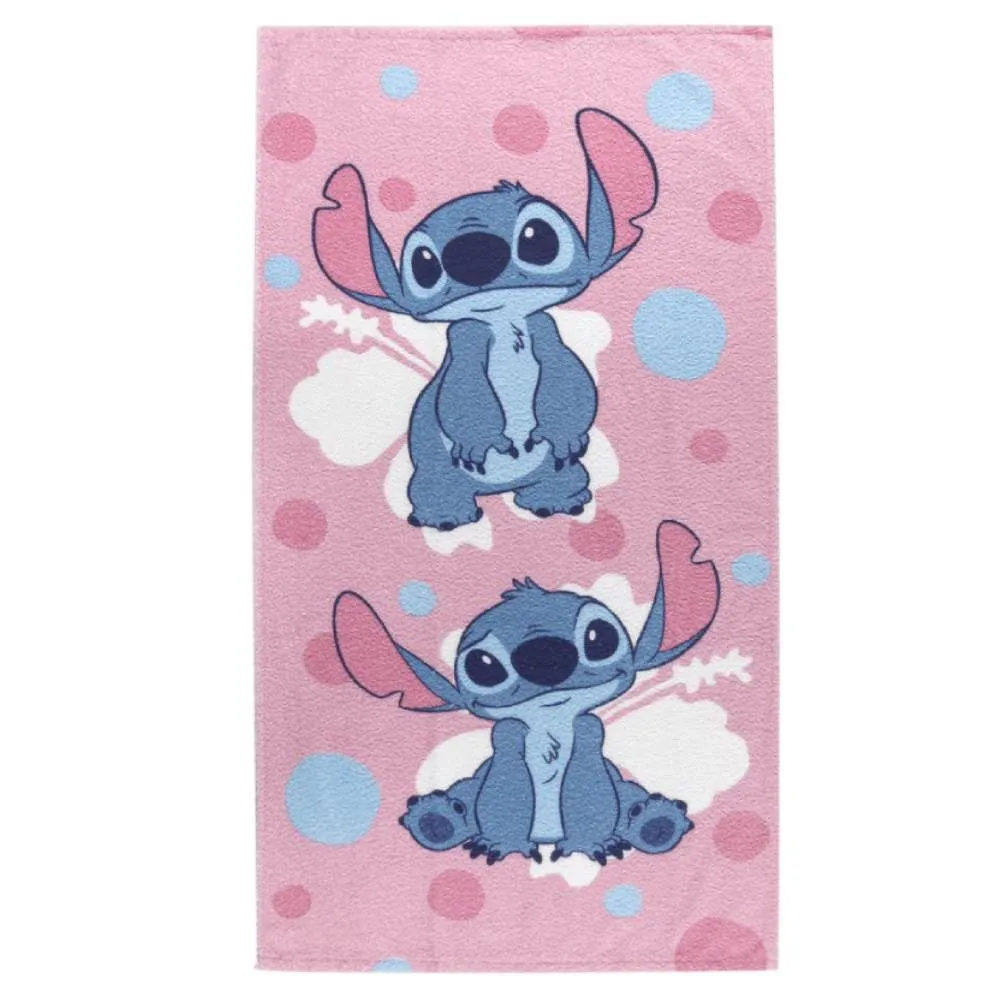 Toalha de Banho Estampada Infantil Felpuda Lepper - Stitch